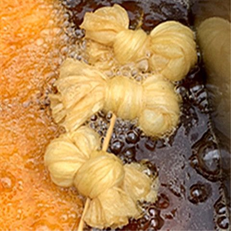 无盐黄豆扣黄扣结豆皮豆结扣腐皮结腐竹结豆寇炸串火锅串串麻辣烫