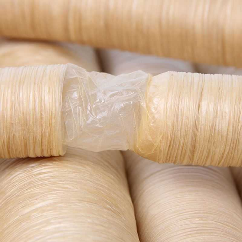 【商用选】断节胶原蛋白肠衣商用厂家低价批发烤肠腊肠风干肠整袋