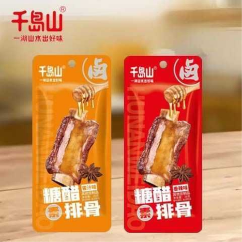 【4706人收藏】糖醋素排骨蜜汁香辣素食豆制品网红解馋零食