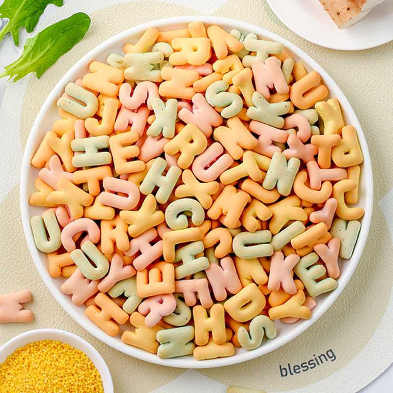 鸡内金-字母消化饼干无数字到3岁婴宝宝一添加营养1健康2儿童零食