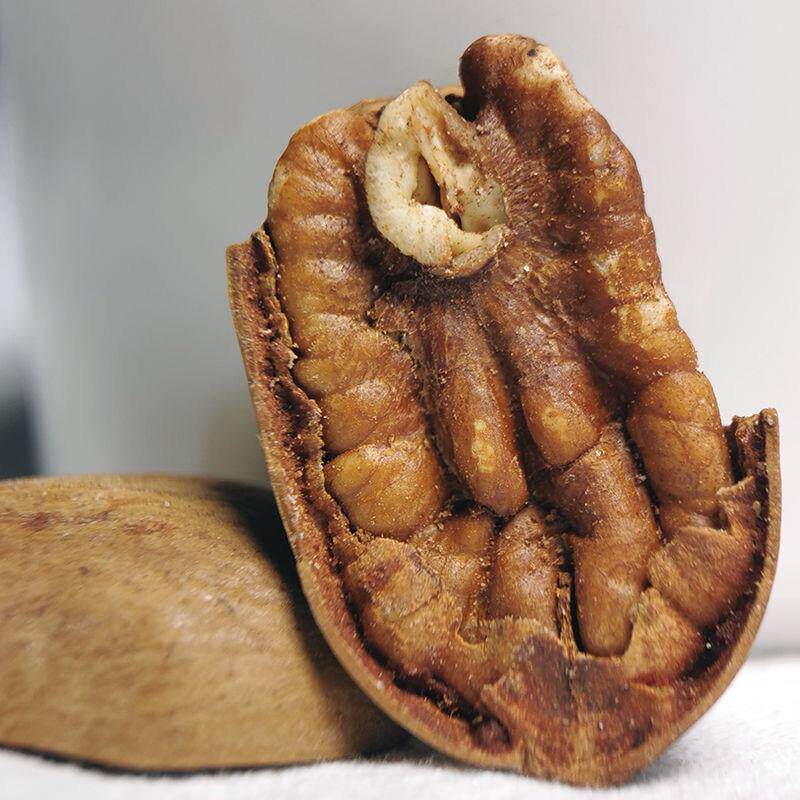 半片的碧根果袋装坚果散装称斤干果奶油椒盐味长寿果奶油山核桃仁
