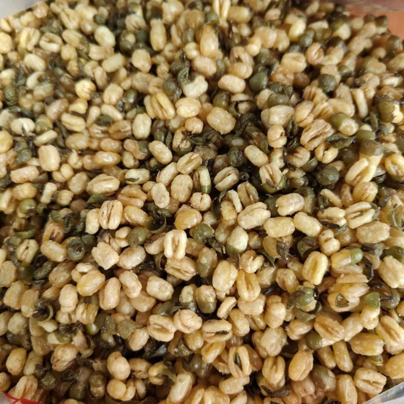 油炸绿豆花湖南安化特产水井巷炒货湖南特产咸味零食即食绿豆