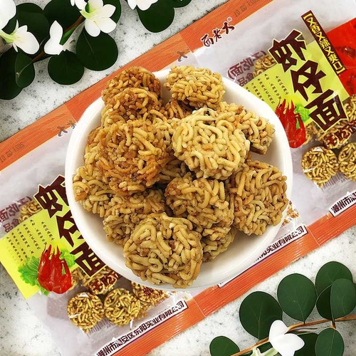 面老大虾仔面8090怀旧零食干脆拉面丸子网红宿舍休闲零食小吃解馋