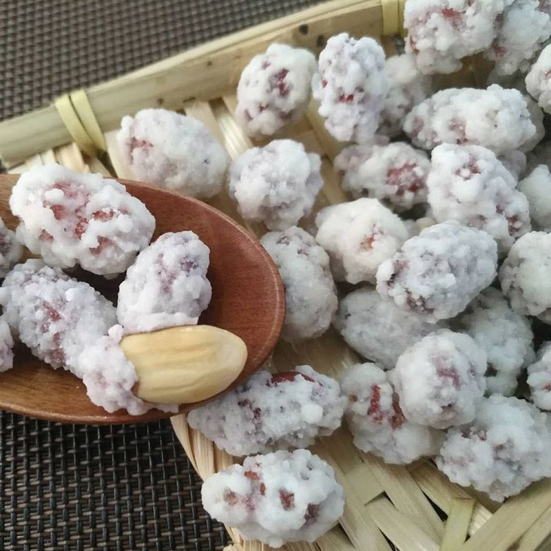 糖衣花生粘 炒货坚果花生占裹衣香甜花生米怀旧零食花生沾250克