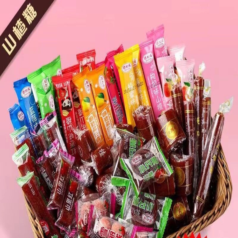 厂家直销顺利达山楂条山楂片蜜饯混合正宗大礼包组合儿童休闲零食