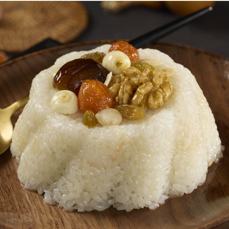 八宝饭350G碗装新鲜日期糯米饭甜米饭核桃葡萄干8宝饭团圆年夜饭