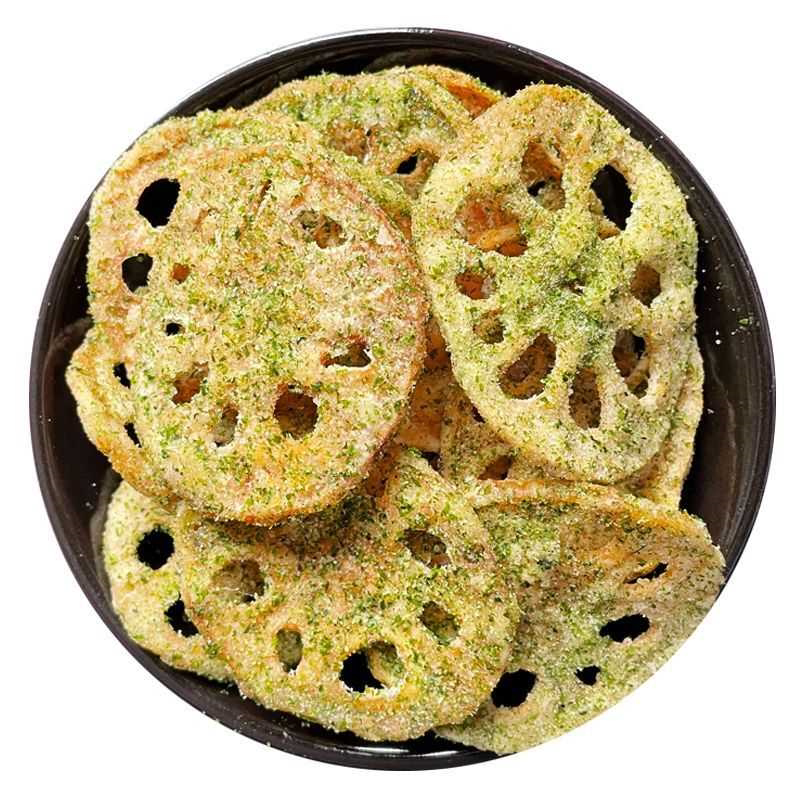 香脆椒盐藕片100g小包装解馋小零食现代网红零食