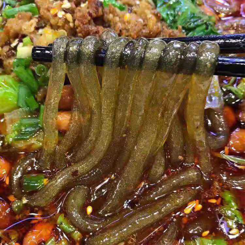 酸辣粉重庆酸辣粉红薯粗粉条5斤半斤手工农家包子粉水晶粗粉丝