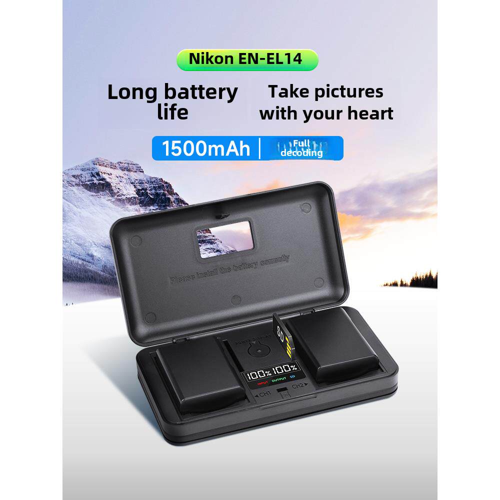 星威相机电池En-El14适用于尼康D3400 D3200 D3100 D3300 D5300 D