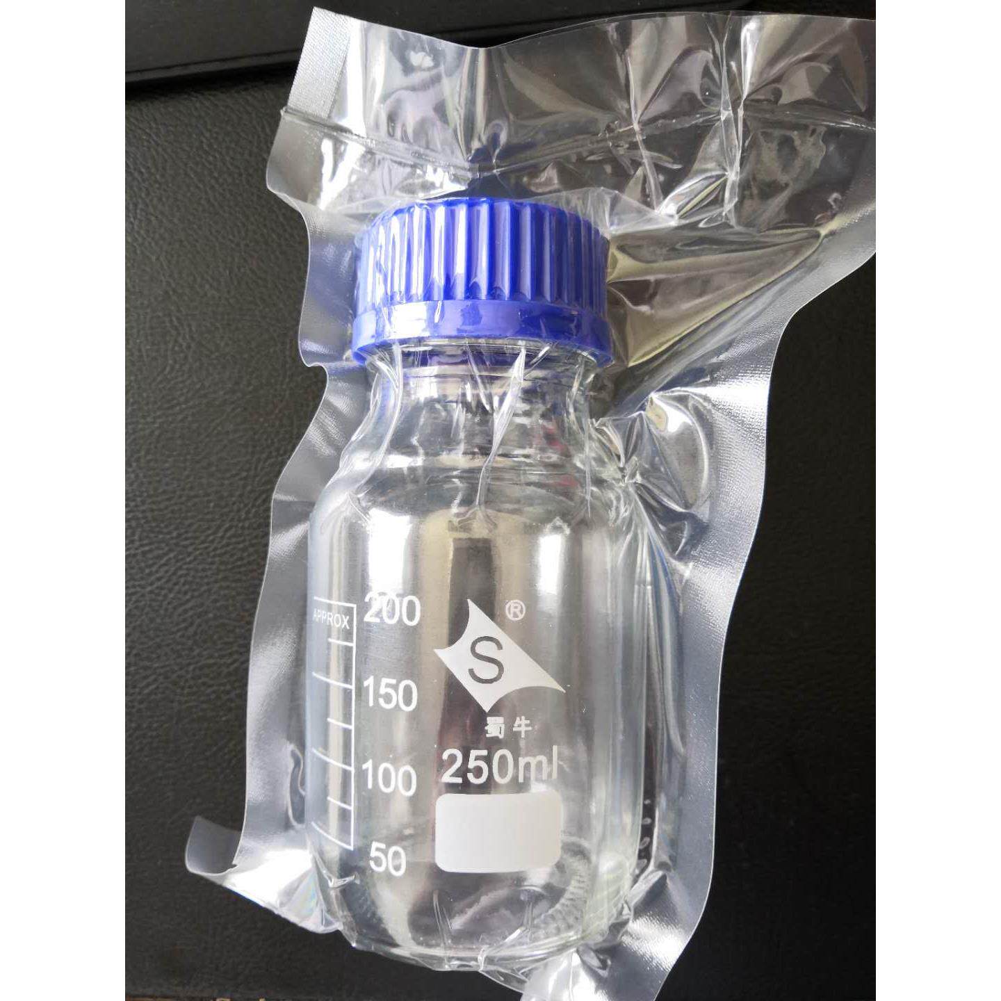 清洁度NAS1-2级 采样瓶 净化瓶蜀牛玻璃250ML 颗粒度专用取样瓶