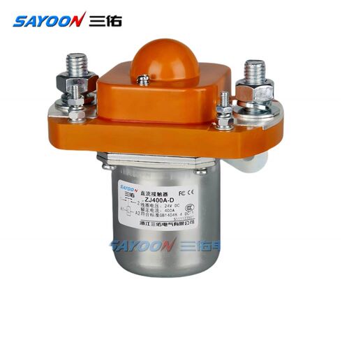 SAY00N三佑工厂自销ZJ100D常开型直流接触器DC12V24V36V48V60V72V