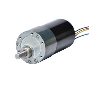 3650单轴微型直流无刷减速调速电机大扭力低速24V行星内置驱动器