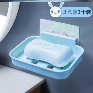 put stick wall soap the bathroom Suction dish rack