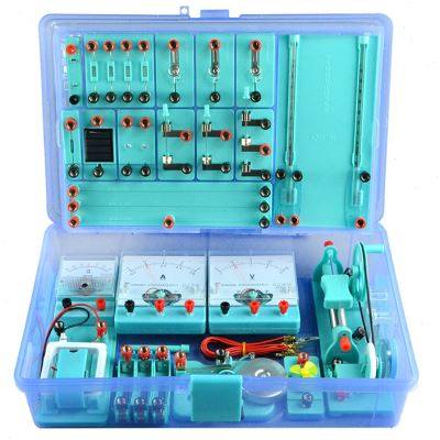 金钥匙初中生物理实验器材大号电流表K9电学电磁学实验箱盒包邮