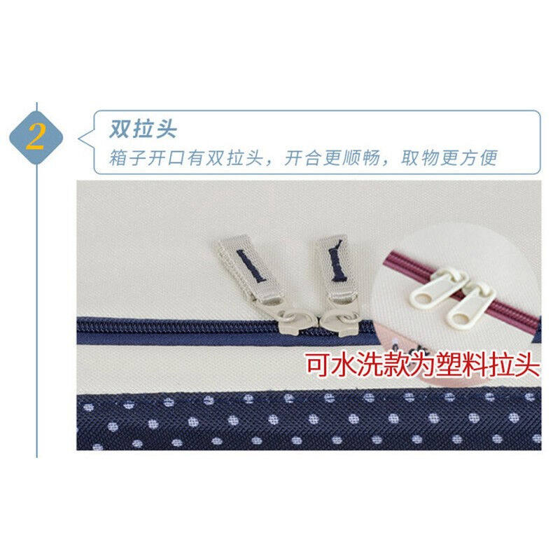 极速钢架收纳箱牛津布整理箱棉被收纳箱摺叠衣柜布艺特大号收纳袋