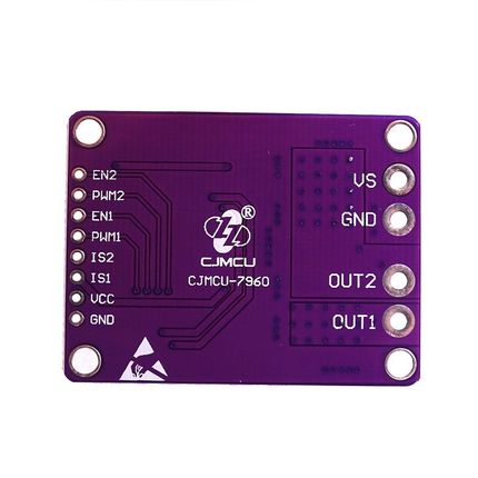。CJMCU-7960 BTS7960 大功率智能车 电机驱动 模块 43A 智能驱动