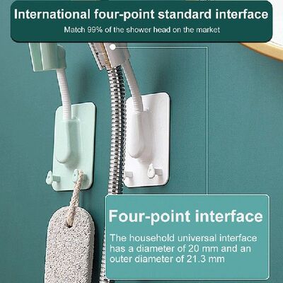 极速1/2pcs 360 Shower Head Holder Bathroom Universal Adjus