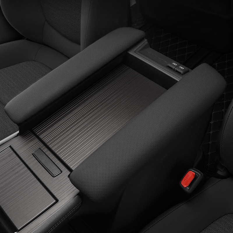 专用于21-22款赛那中央扶手箱套内饰改装配件塞纳保护盖真皮套盖