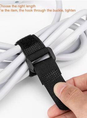20 Cable Ties Reusable Fastening Wire Organizer Zip Ties Vel