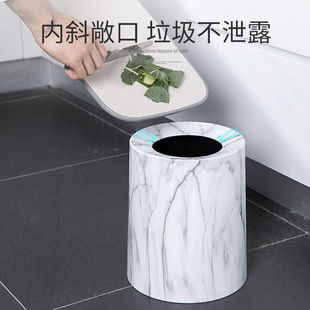 Can Wind Living Grain Roo Decker Trash Double Wood Household