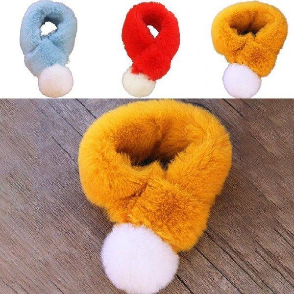 Great Pet Scarf Delicate Texture Anti-fade 3 Colors Cat Dog