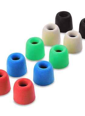T400 5 Pairs Earphone Tips 49mm Memory Foam Tips Ear Pads