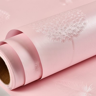 The wall paper is waterproof and self-adhesion wallpaper