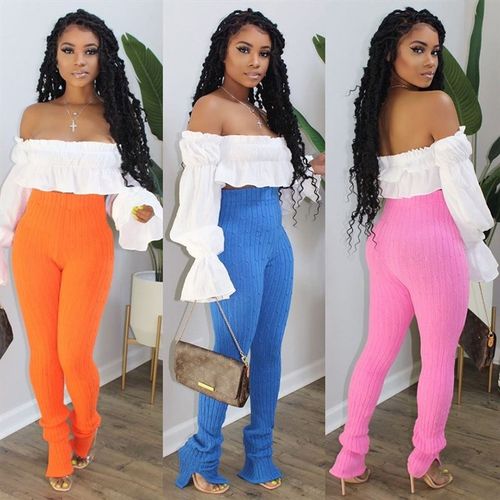 Casual Leggings Versatile Fashion Pants Pencil Pants Sweater
