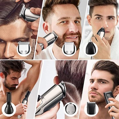 Aparador de barba para homens mquina de cortar cabelo el