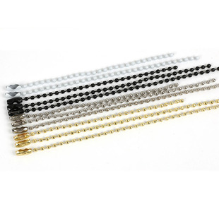 Bead Length Gold 15cm 12cm Chains Ball Round White 50pcs