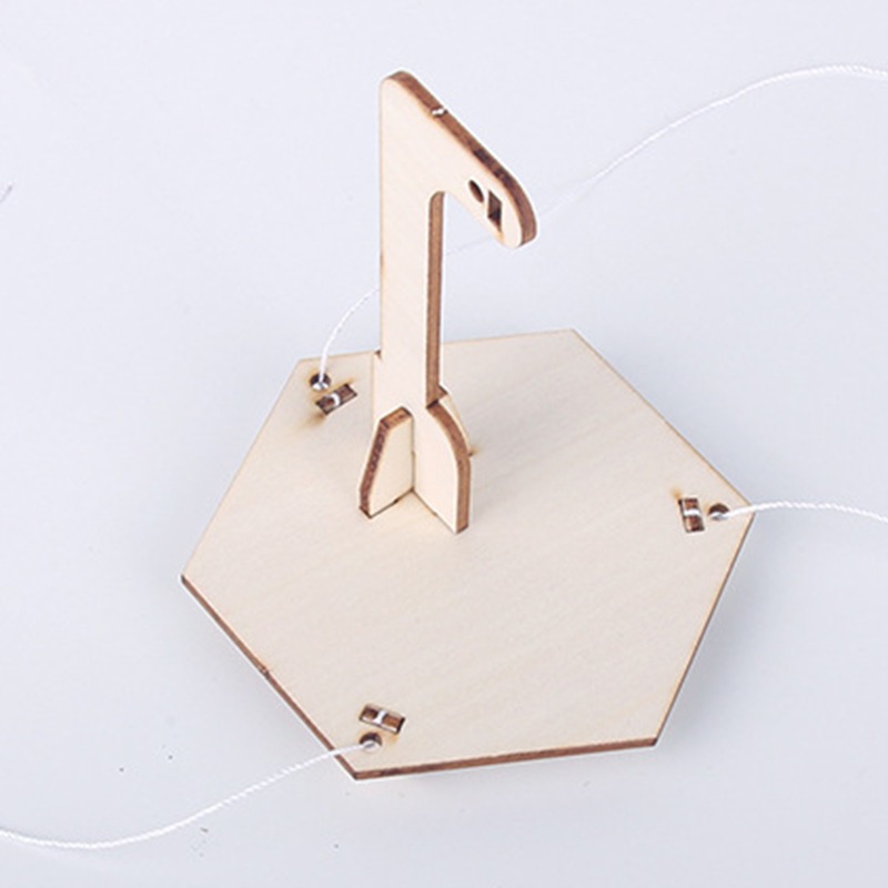 Wooden Anti-Gravity DIY Tensegrity Structure Floating Table