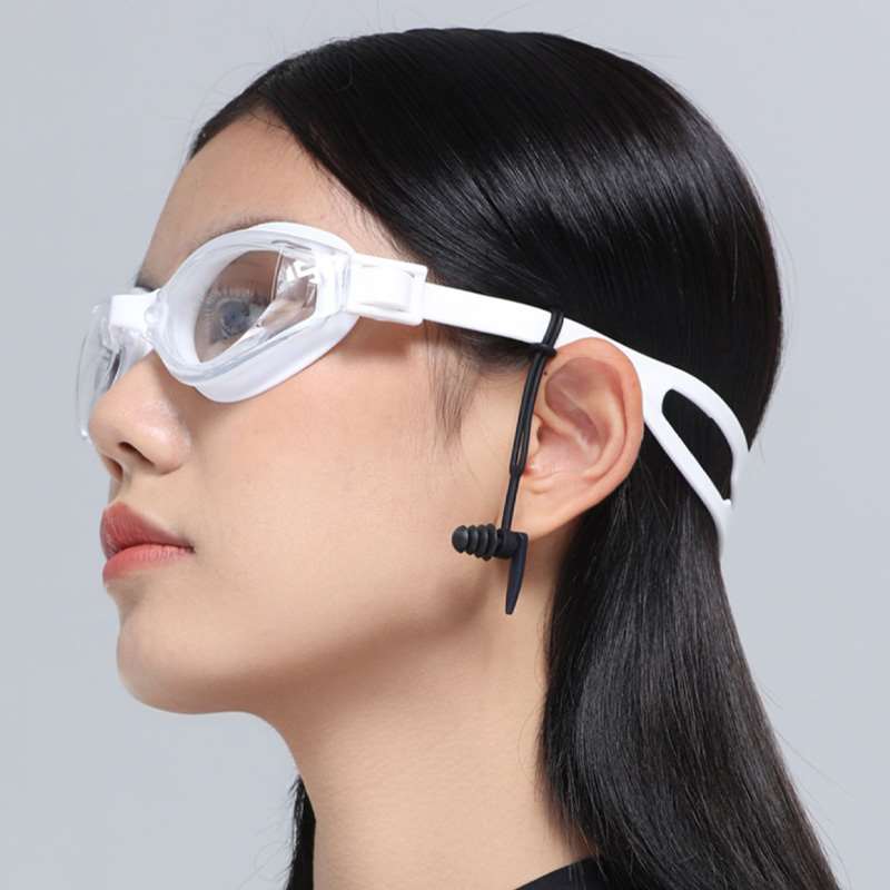 柔软舒适游泳耳塞鼻夹带绳防丢失成人儿童耳朵防进水神器男女套装