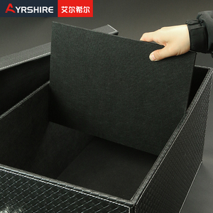 极速车载尾箱储物箱 汽车后备收纳箱子suv车内用品置物神器杂物整
