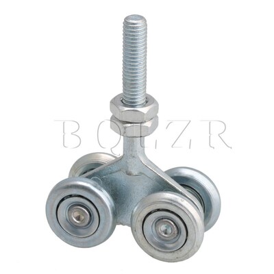 极速BQLZR 24mm Wheel Dia Steel Rail Hanging Trolley Wheel Sl