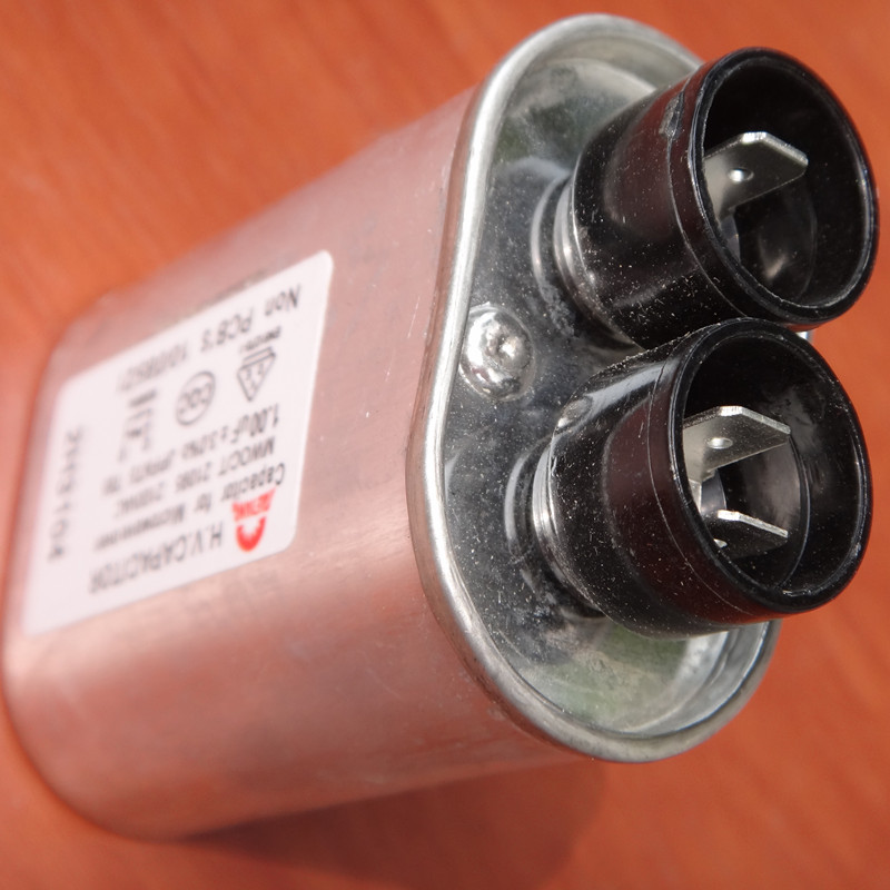 微波炉 高压电容 微波炉电容 2100VAC 1UF/1.0UF 通用三脚 电容