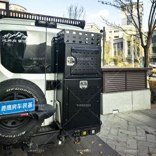 依维柯欧胜尾门储物箱欧盛房车改装尾箱欧霸山海加装后背拓展箱
