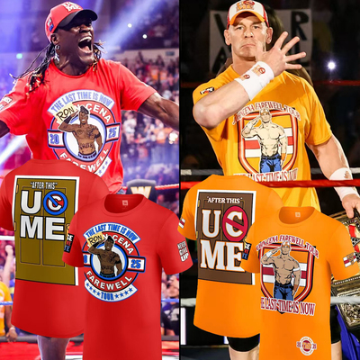 摔跤RON Cena and John Cena 二柱子和约翰塞纳短袖T恤男女2025夏