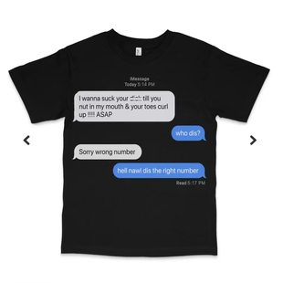 night text last shirt谁发这些信息昨晚趣味短袖 dis from who