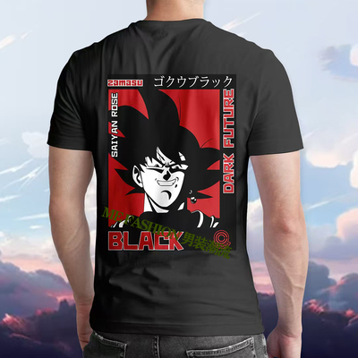 Monkey King t shirt日系动漫七龙珠悟空短袖T恤男女2025新款夏潮