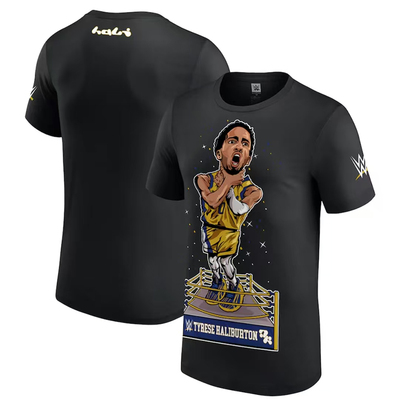 PACERS美式篮球HALIBURTON哈利伯顿 T SHIRT 2025夏潮短袖T恤男女