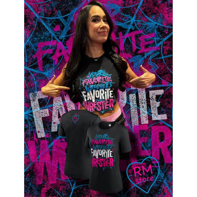 LEE YOUR FAVORITE WRESTLER'S LOVE BITES T-SHIRT阿娇李短袖T男