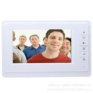 新款 SY819M12ennio 视7寸有线一拖二防色家用可对讲门铃红外夜彩