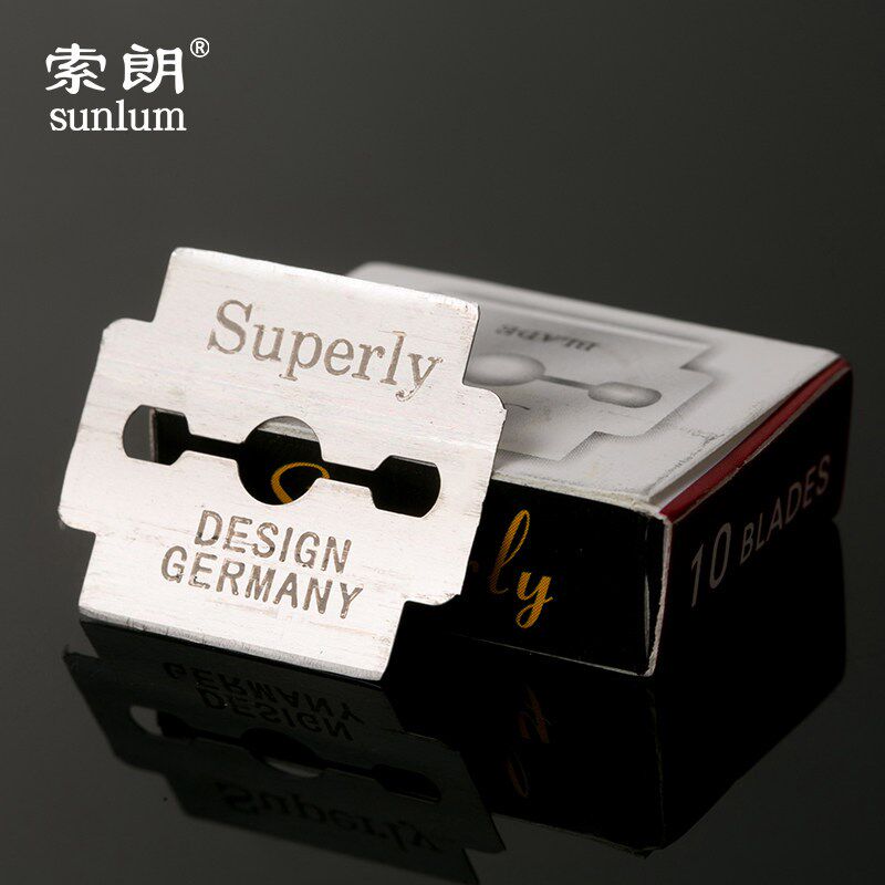 速发日本刨脚刀片家用磨脚器修脚皮刀去死皮刮脚老茧刀片10盒100