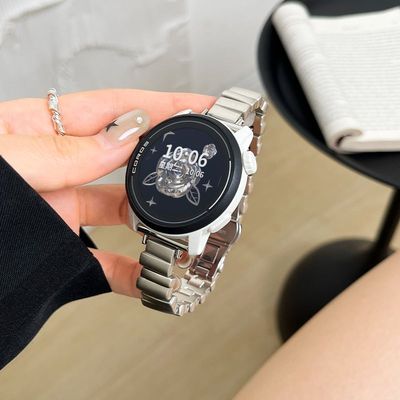 适用高驰corospace3表带PACE2一珠不规则款钢带APEX2金属2pro腕带