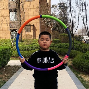 速发呼啦操儿童小中学生幼儿园体圈蹈早操圈软海绵男表演舞圈圈真