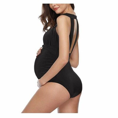 速发2021 Fashio Sumr Materity Bathig Suit Swimwr  Preg