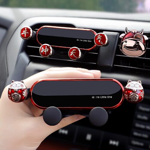 速发高档车载手机架口车支架车上车内专导男生用航出风汽固定支撑