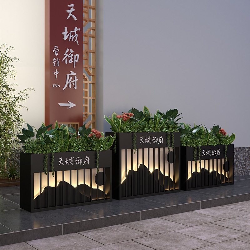 速发促户外铁艺花箱室内外灯箱外摆花架样品屋展组中示花槽商业街,鲜花速递/花卉仿真/绿植园艺,园艺种植花箱/花槽,淘宝优惠券,粉丝福利购,淘宝优惠卷