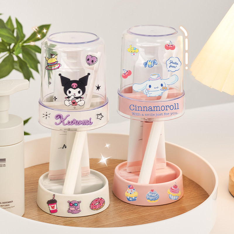 速发童孩漱口杯倒放洗漱刷牙杯子儿男孩牙缸宝宝牙刷置物架牙具