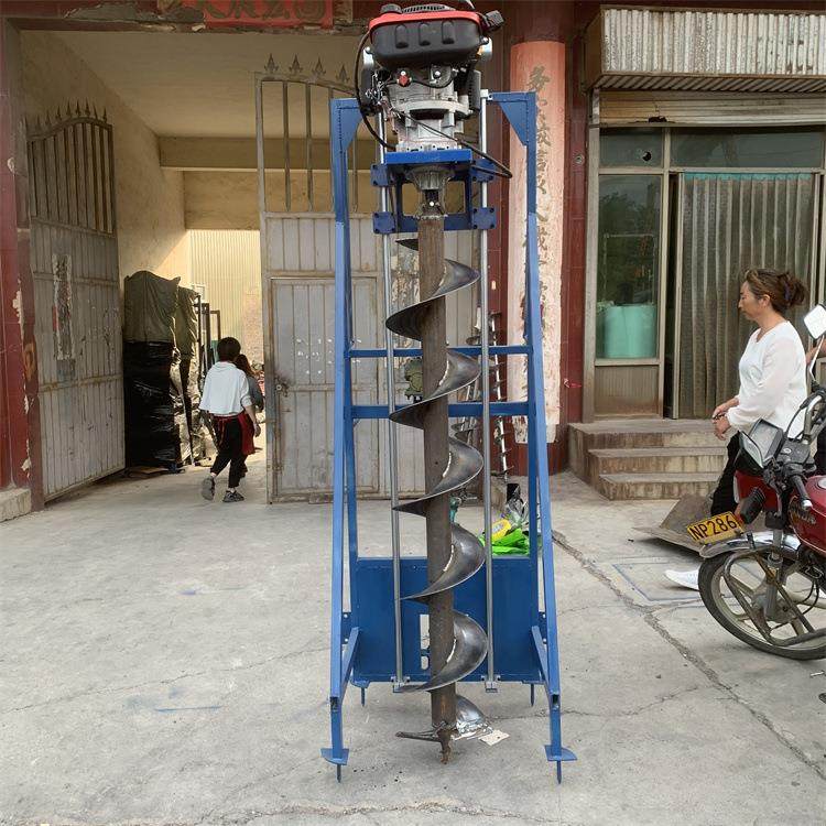 山地栽杆打桩钻孔机光伏护栏桩打洞地基注浆钻孔管桩掏泥加高支架,农机/农具/农膜,碾米机,淘宝优惠券,粉丝福利购,淘宝优惠卷